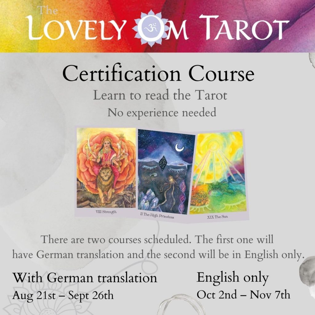 Lovely Om Tarot Certification Course